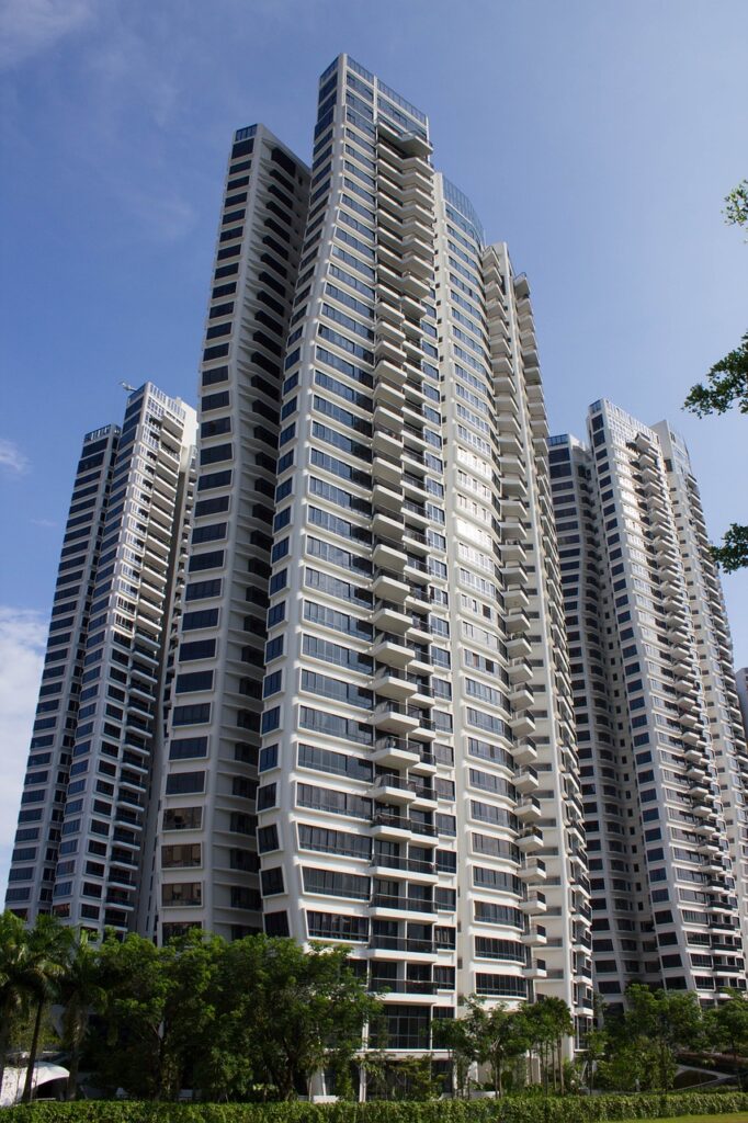 buildings, skyscrapers, condominiums